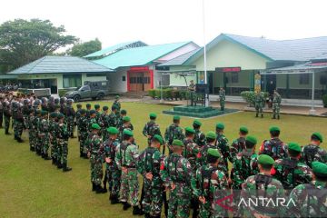 Kodim 1206/Putussibau siagakan 300 prajurit untuk pengamanan Pemilu
