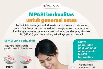 MPASI berkualitas untuk generasi emas