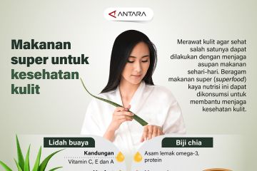 Makanan super untuk kesehatan kulit