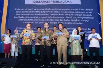 Ministry invites Makassar youth to declare Peaceful Election