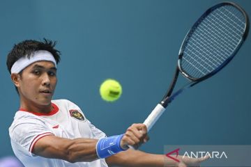 Rifqi Fitriadi jadi tumpuan tim Piala Davis Indonesia hadapi Togo