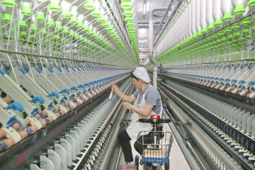 Laba industri tekstil China naik 7,2 persen pada 2023