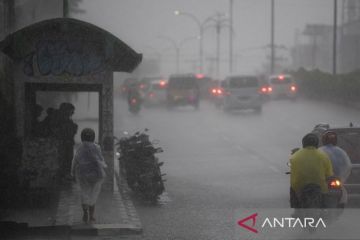 BMKG prakirakan hujan guyur mayoritas wilayah Indonesia pada Minggu