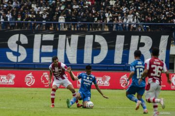 Persib gagal pertahankan keunggulan dan ditahan imbang Barito Putera