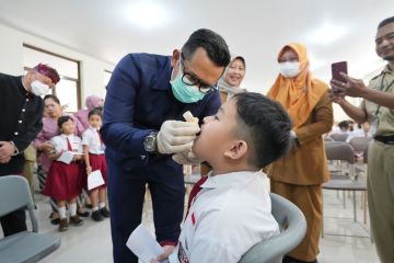Capaian sub PIN Polio Kota Mojokerto tertinggi se-Jatim