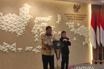 Airlangga buka suara terkait kabar pertemuan Sri Mulyani dan Megawati