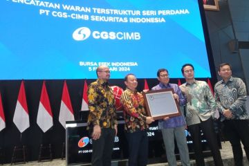 CGS-CIMB Sekuritas bidik penerbitan 100 waran terstruktur di 2024