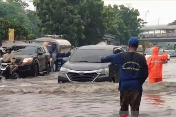Tersisa dua RT di DKI Jakarta yang banjir akibat hujan deras