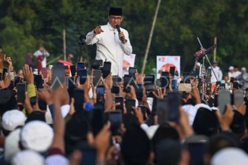 Anies usung slogan perubahan saat kampanye di Kotamobagu