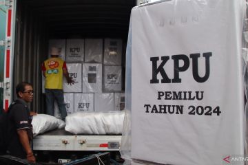 KPU Cianjur mulai distribusikan logistik pemilu ke wilayah terjauh