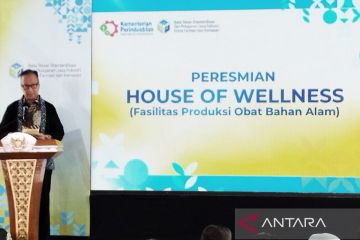 Kemenperin bangun fasilitas produksi obat bahan alam