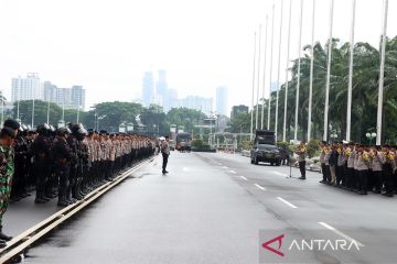 Polisi turunkan 3.929 personel guna amankan unjuk rasa di DPR/MPR RI