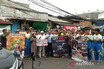 Satpol PP Kemayoran sosialisasi akibat dari  penyalahgunaan narkoba