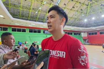 Timnas Indonesia jalani latihan perdana untuk Kualifikasi FIBA Asia