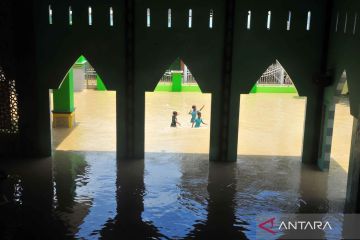 Banjir di Grobongan rendam ribuan rumah