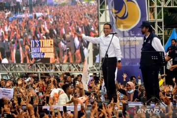 Capres Anis hadiri kampanye akbar Nasdem di Pare Pare