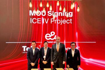 Telin-Operator India dan Telecom Egypt teken MoU Proyek SKKL ICE IV
