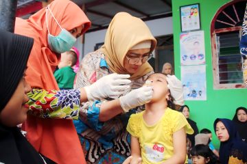 Sub PIN Polio putaran pertama di Lumajang capai 112,2 persen