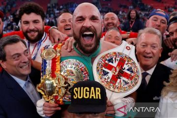 Tepis isu pensiun, Tyson Fury umumkan lima duel lawan tiga petinju