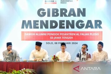 Gibran minta santri kawal program Dana Abadi Pesantren jika terpilih