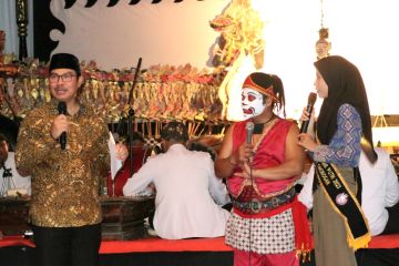Kepala BKKBN promosikan cegah stunting lewat wayang di Jawa Tengah