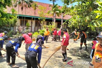 Banjir di Kabupaten Grobogan mulai surut