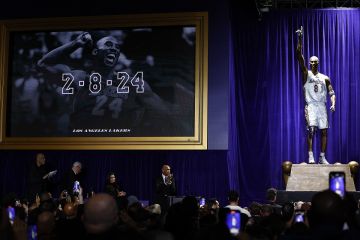 Lakers rilis patung Kobe Bryant untuk kenang sang legenda