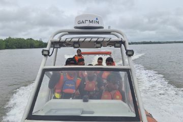 SAR Merauke: nelayan temukan perahu motor berpenumpang di Wamal