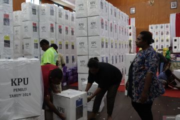 KPU Asmat sebut pemilih pemula antusias ikut pemilu