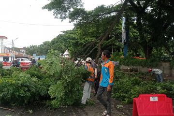 BMKG: Lima daerah Banten hujan lebat disertai angin kencang 