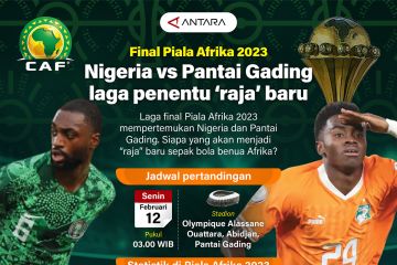 Final Piala Afrika 2023: Nigeria vs Pantai Gading