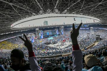 Kampanye akbar Prabowo-Gibran di Jakarta