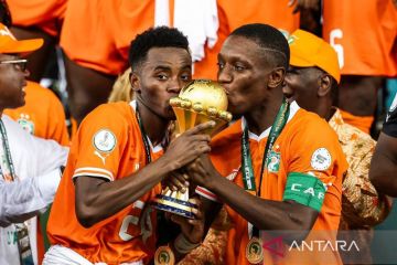 Final Piala Afrika: Pantai Gading juara usai kalahkan Nigeria 2-1