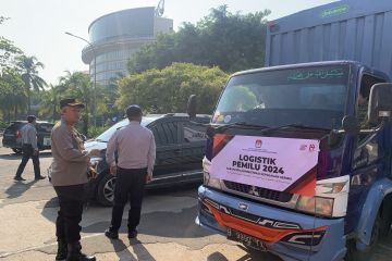 Polisi kawal pengiriman logistik Pemilu 2024 ke sejumlah pulau