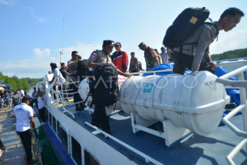 Pengamanan Pemilu di Mentawai