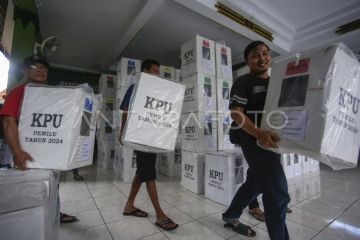 KPU Yogyakarta pastikan logistik Pemilu 2024 terdistribusi dengan aman