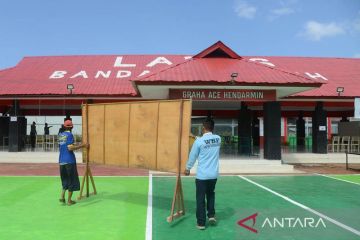 FOTO - Warga binaan bantu pembuatan TPS di Lapas Banda Aceh