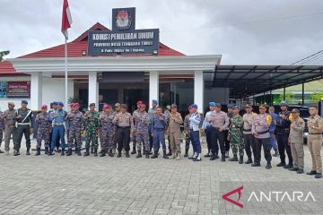 TNI-Polri dan Satpol PP perketat pengamanan jelang Pemilu