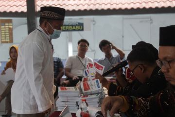 Warga Binaan Rutan Wates Kulon Progo gunakan hak pilih Pemilu 2024