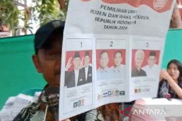 Bawaslu Bogor temukan sejumlah surat suara Pilpres sudah tercoblos