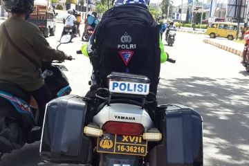 Personel gabungan TNI/Polri patroli  beri kenyamanan pemilu Papua