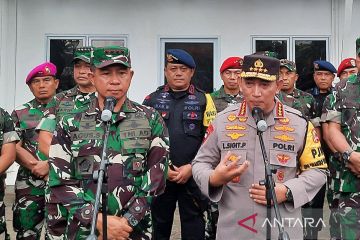 Panglima-Kapolri cek kesiapan pasukan pengamanan Pemilu 2024