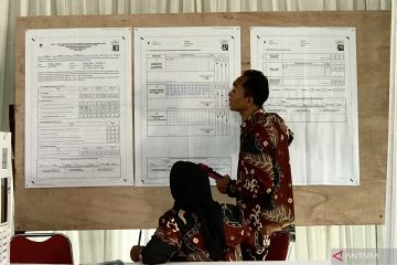 Anies dan Ganjar masih dapat suara di TPS tempat Prabowo memilih