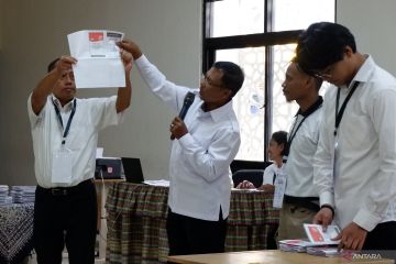 Prabowo-Gibran menang di TPS tempat Airlangga ‘nyoblos'