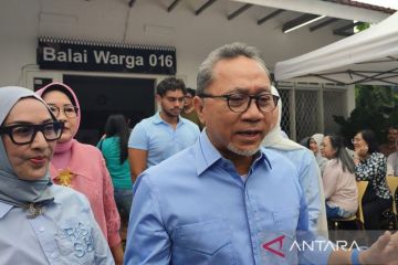 Zulkifli Hasan harap Pemilu 2024 berjalan satu putaran