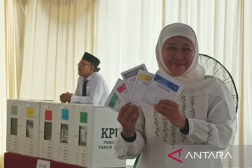 Khofifah percaya proses demokrasi pemilu berikan hasil terbaik