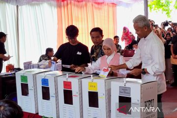 Ganjar: Saya coblos foto yang ada rambut putihnya