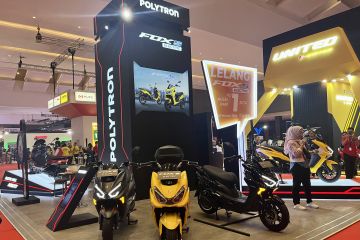 Polytron boyong motor listrik anyar ke IIMS 2024