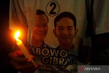 Relawan Bolone Mase doa bersama untuk Prabowo-Gibran