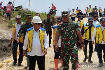 Menteri PUPR: Titik tanggul jebol di Sungai Wulan Demak sudah ditutup